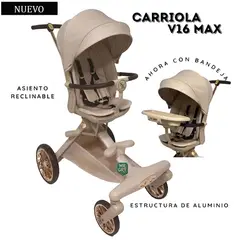 Stokker Baby - Coche Carriola Giratorio V16 Max Beige