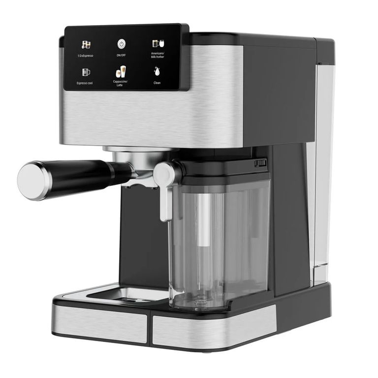 Cafetera Espresso CM-7270 Negro y Plateado