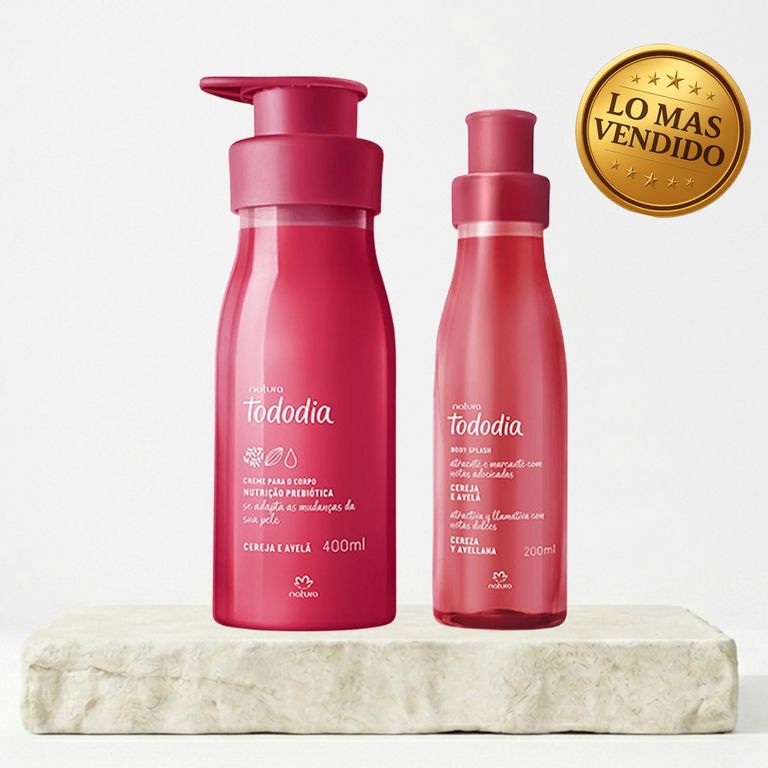 CEREZA Y AVELLANA SET FEMENINO