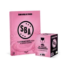 EDITORIAL BERLIN - Album Sport Boys, Album tapa dura + 1 paqueton (50 sobres)