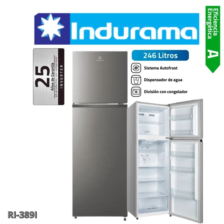 REFRIGERADORA CROMA 246LT RI-389I