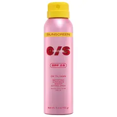 ONE SIZE BEAUTY - Fijador de Maquillaje con Protección Solar y Larga Duración On ’Til Dawn