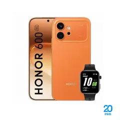 HONOR - 600 8GB+256GB (5G) COLOR ANARANJADO