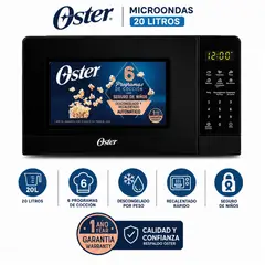 OSTER - Horno Microondas 20L 700W POGGE3702