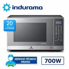 INDURAMA - Horno Microondas 20L 700W MWI-20TCRP Croma