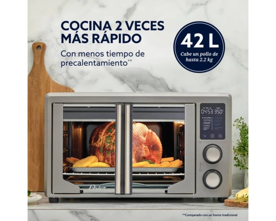 Horno Con Freidora De Aire - TSSTTV42FDDAFNS 42L