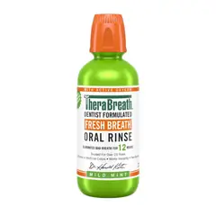 THERABREATH - Enjuague Bucal Sin Alcohol 473 ml 12h Menta Suave