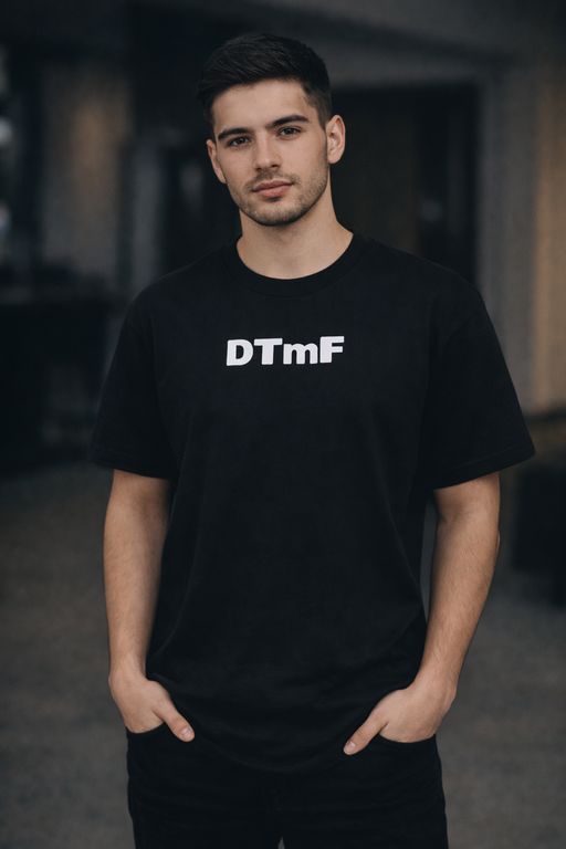 Polo Hombre DTmF - Negro