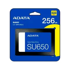 ADATA - Disco Duro Sólido 256 GB SU650