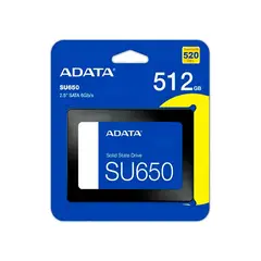 ADATA - Disco Duro Sólido 512 GB SU650