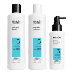 NIOXIN - - System 3 shampoo 300 + acondicionador 300ml + tratamiento 100ml