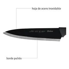 HUDSON - Cuchillo Chef 8 Basic Acero Inoxidable