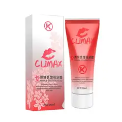 GENERICO - Gel Multiorgásmico Estimulante Femenino Climax Excitante - Lubricante Íntimo Potenciador