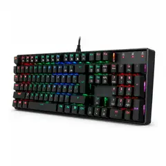 REDRAGON - Teclado Gamer Mitra K551RGB RGB Negro