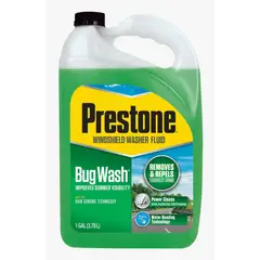 PRESTONE - Limpia parabrisas Bug Wash concentrado verde 1 Galon