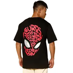NACIONAL - Polo Unisex Cuello Redondo Algodon - Modelo Spider-Man