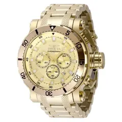 INVICTA - Reloj Coalition Forces 49226 para Hombre Dorado Acero Inoxidable