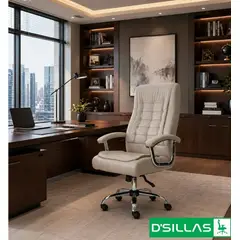 GENERICO - SILLA GERENCIAL SHINY PREMIUM BEIGE