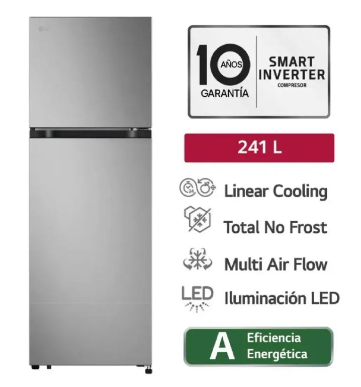 Refrigeradora 241L No Frost VT24BPY Plateado