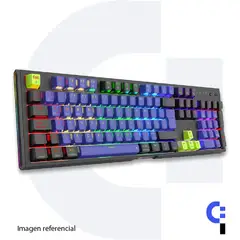 ANTRYX - TECLADO MECANICO INALAMBRICO MK865 TRIX, BLUE SWITCH, BT V5.0, USB