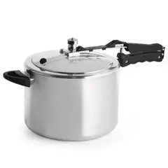 OSTER - Olla a presión Universal 10 Litros Doble válvula de seguridad Aluminio
