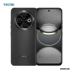 TECNO MOBILE - Celular Tecno Spark 30C 4GB 256GB Negro.