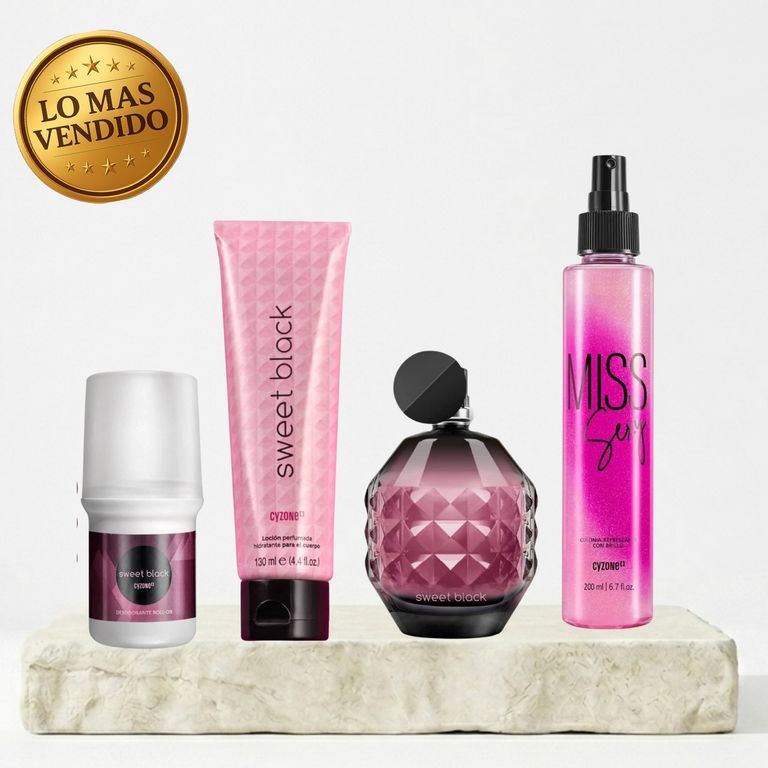 SET SWEET BLACK + MISS SEXY EAU DE TOILETTE