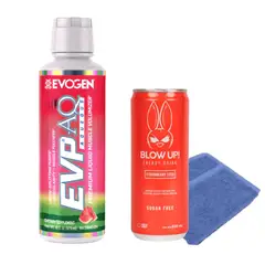 EVOGEN - Pre Entreno Liquido Evp Aq Glycerol Sandía + regalos