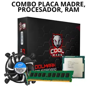 INTEL - Combo PC Core i3 4ta Generación + Placa H81 + 8GB RAM DDR3 + Cooler