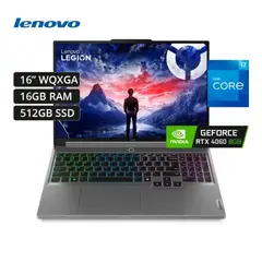 LENOVO - Legion 5 16IRX9 Core i7-14650HX, 16GB RAM, 512GB SSD, RTX 4060 8GB, 16″ WQXGA, Windows 11