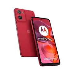 MOTOROLA - G05 smartphone Android 128 GB en rojo, pantalla táctil y alta capacidad de almace