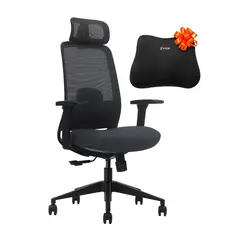 JOTA STORE - Silla de Oficina Ergonómica Profesional Evox PC21 con Soporte Lumbar Ajustable y Brazos 3D