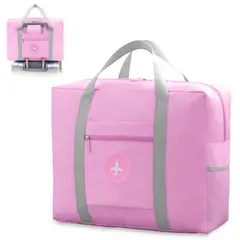 KELLER - Bolso de Viaje Deportivo Gimnasio Playero Cartera Impermeable Rosado Y21