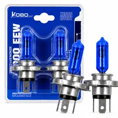 JET - Focos H4 Para Auto Luz Blanco Frío 12V 5000K