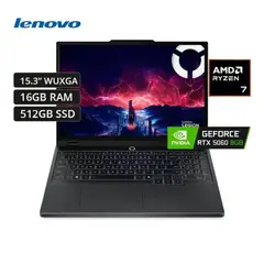 LENOVO - Legion 5 15AHP10 Ryzen 7-260, 16GB RAM, 512GB SSD, RTX 5060 8GB, 15.3″ WUXGA, Windows 11