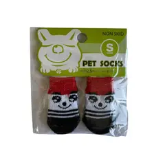 GENERICO - Medias Antideslizantes para Perros y Mascotas Talla S Caritas