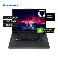 LENOVO - Legion 5 15AHP10 Ryzen 7-260, 16GB RAM, 1TB SSD, RTX 5060 8GB, 15.3″ WUXGA, Windows 11