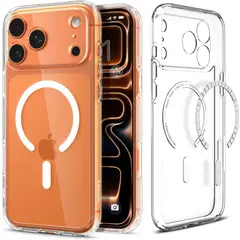 SPIGEN - Case Ultra Hybrid iPhone 17 Pro Max MagSafe Transparente