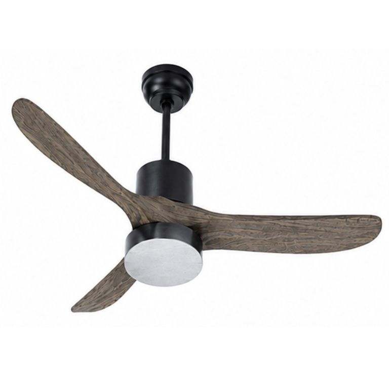 Ventilador de Techo LED 3 Aspas Efecto Madera con Luz – Silencioso y Moderno