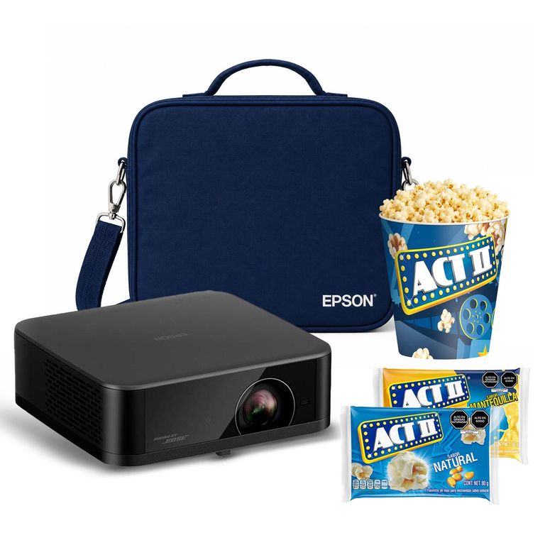 Proyector Smart Lifestudio Pop Plus EF-62 Negro + Maletín + 
