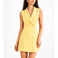 VJ STYLE - Vestido SASTRE CASUAL