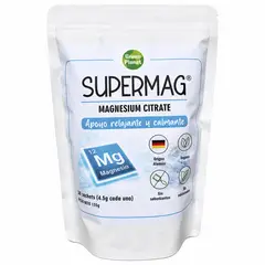 GREEN PLANET - SUPERMAG CITRATO DE MAGNESIO PREMIUM BOLSA DOYPACK x 30 SACHETS SIN SABOR