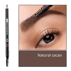 Esika - Delineador lápiz para cejas con cepillo color natural cacao marrón