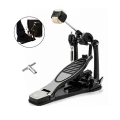 GENERICO - Pedal de Bombo para Batería Acústica con Plataforma
