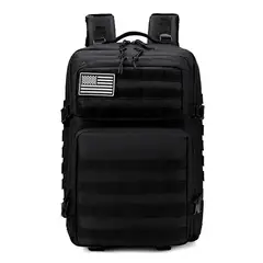 GENERICO - Mochila Táctica Militar 50L outdoor camping resistente color Negra