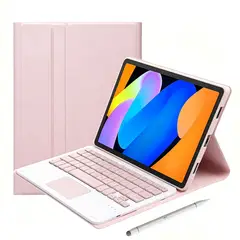 LENOVO - Tablet Pad 11 2025 6+128GB 11" WIFI 2.5K-Gris+Teclado Rosa+Lápiz táctil