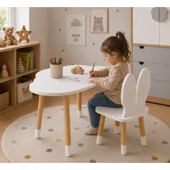 VENTITAS HOME - MESA PARA NIÑOS NUBE BLANCO