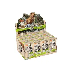 Hasbro - Blokees Kit de 12 Blind Boxes Jurassic World Terraventure Dinosaurios Armables Coleccionables 75641