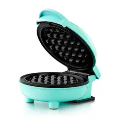 HOLSTEIN HOUSEWARES - Waflera Personal Holstein Modelo HH09125016I de 10 cm Verde Menta