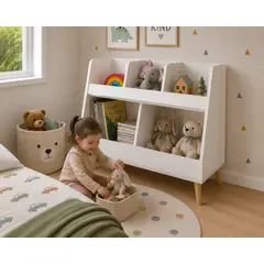 VENTITAS HOME - JUGUETERO MONTESSORI BLANCO